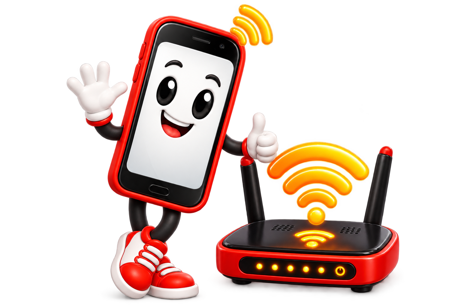 Ilustración Smarti para plan de 200 Mbps