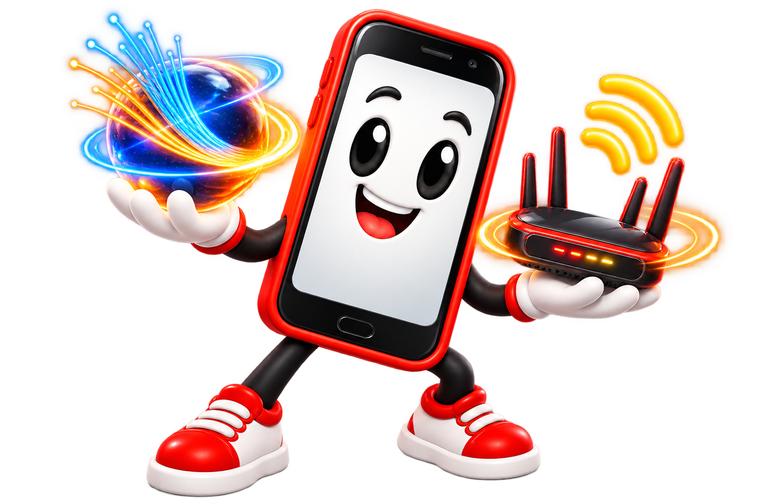 Ilustración Smarti para plan de 2.5 Gbps
