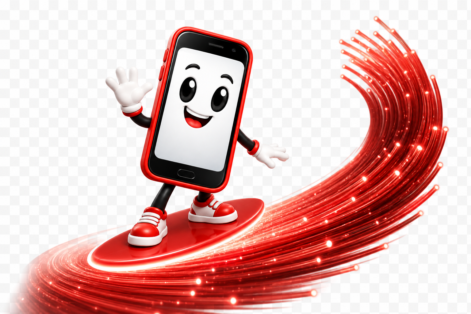 Ilustración Smarti para plan de 400 Mbps